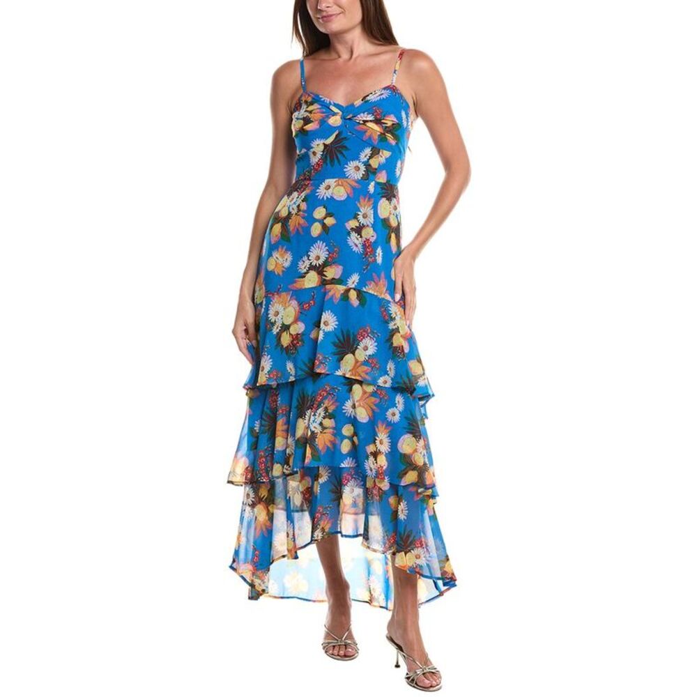 Hutch Womens  Ruffle Maxi Dress